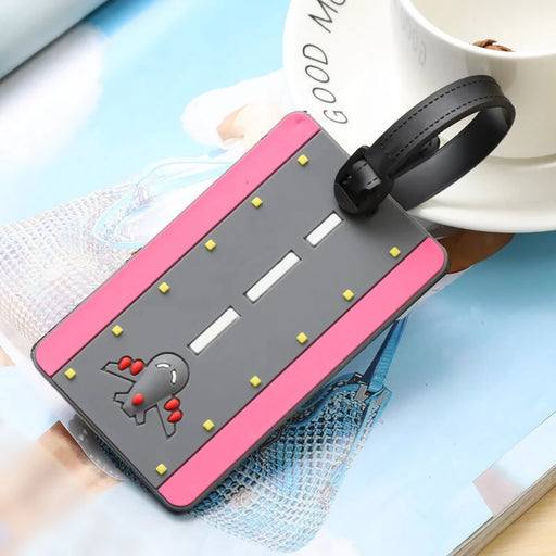 plane letters luggage tag, view 3 - MRSLM