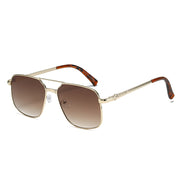 metal square frame sunglasses, view 7 - MRSLM