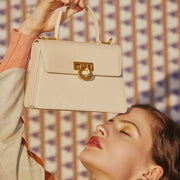 retro mini book shoulder bag, view 5 - MRSLM