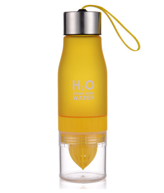 colorful frosted plastic water bottle, view 30 - MRSLM