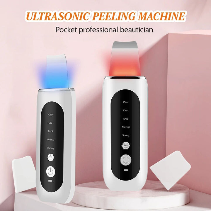 Ultrasonic Skin Scrubber: Deep Pore Cleanser & Blackhead Remover