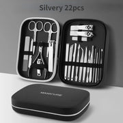 stainless steel nail care set, view 4 - MRSLM