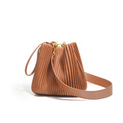 ruched bucket bag, view 12 - MRSLM