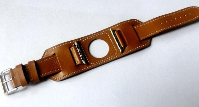 leather watch strap, view 10 - MRSLM