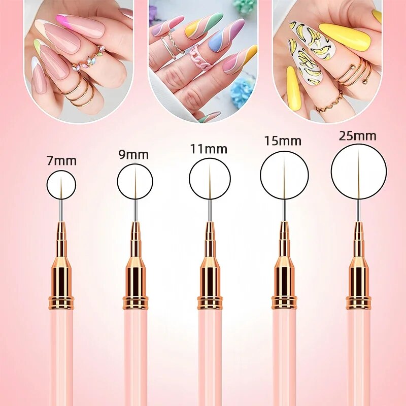 nail art liner brush set, view 10 - MRSLM