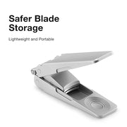 folding stainless steel nail clippers, view 7 - MRSLM
