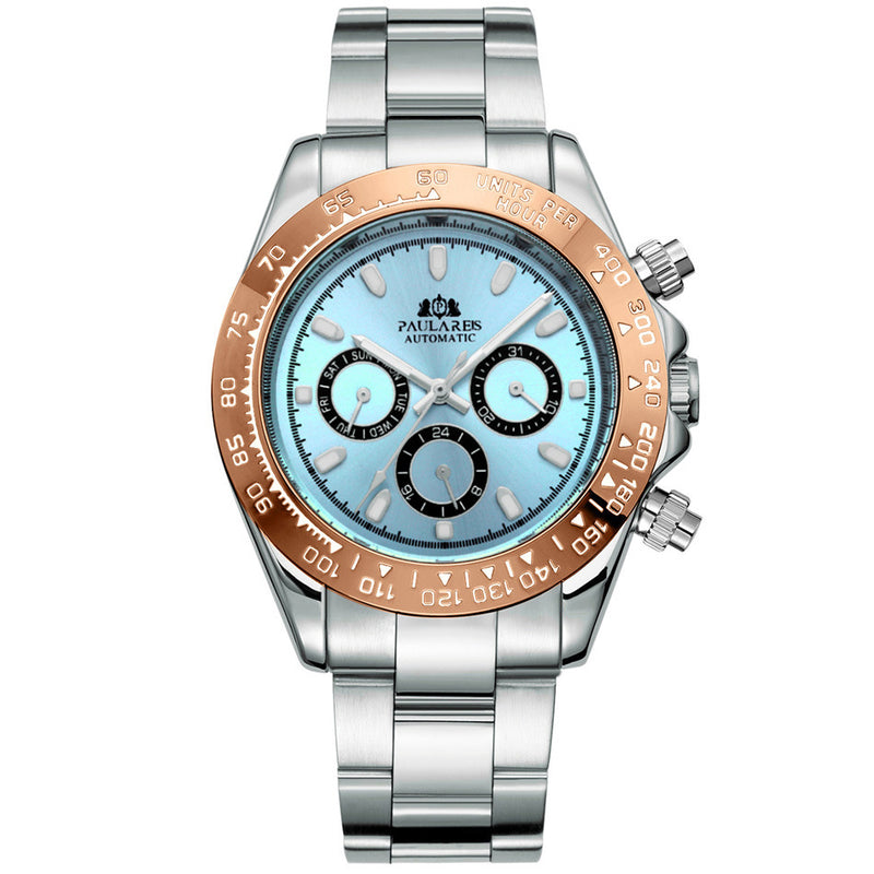 men's automatic luminous watch, view 10 - MRSLM