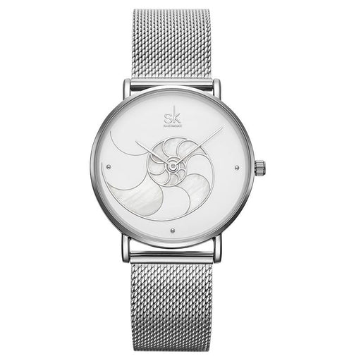 ladies mesh bracelet watch, view 5 - MRSLM