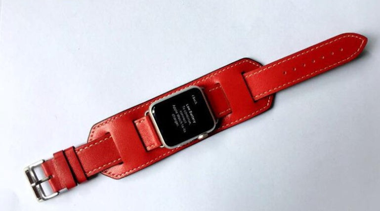 leather watch strap, view 11 - MRSLM