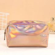 solid color laser makeup bag, view 2 - MRSLM