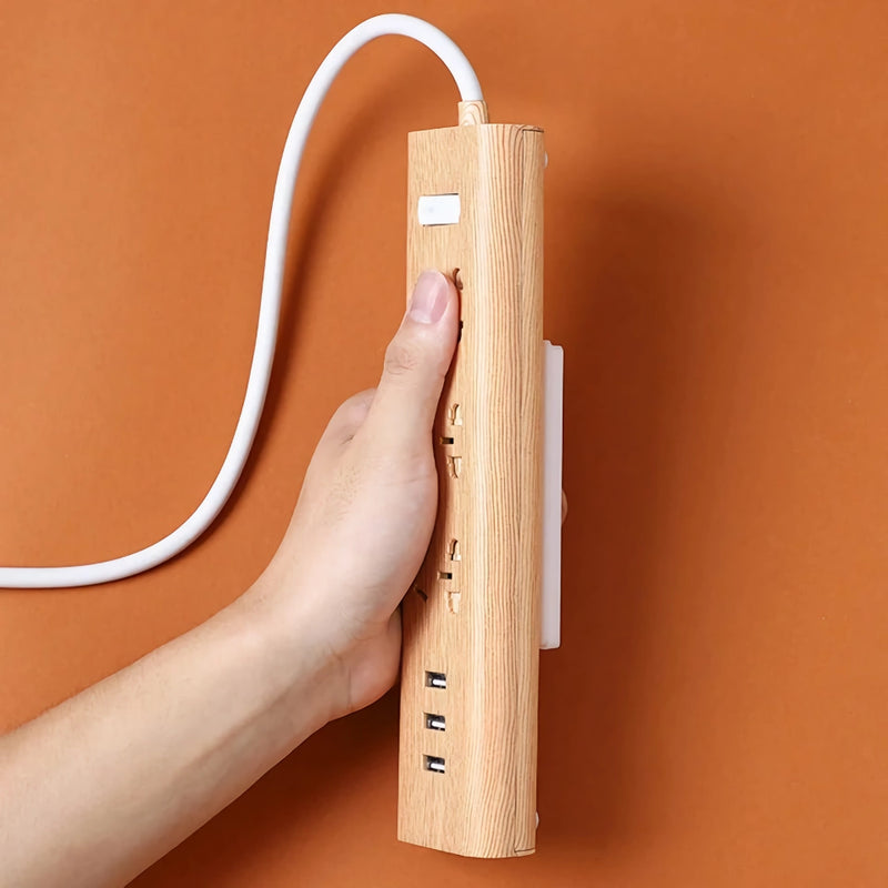 wall-mounted power strip cable organizer, view 10 - MRSLM