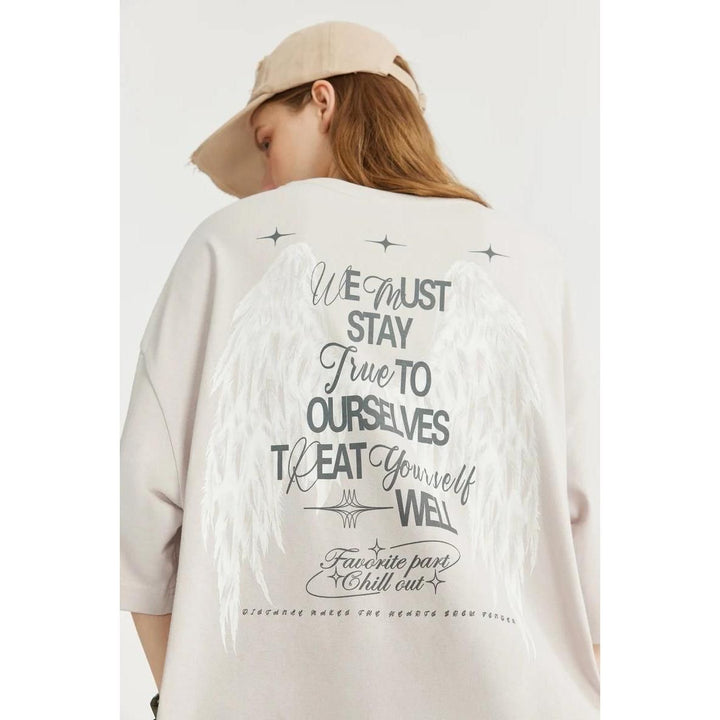 Glowing Oversized Hip Hop Tee