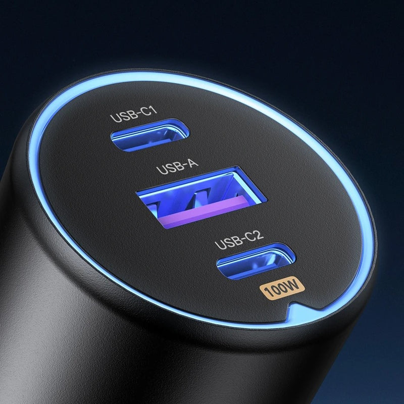 130-W-USB-C-Autoladegerät für schnelles und effizientes Laden