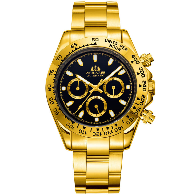 men's automatic luminous watch, view 11 - MRSLM
