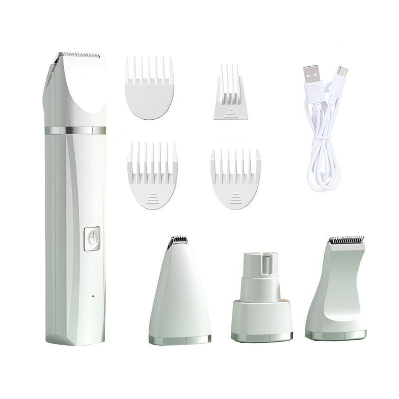 4-in-1 electric pet hair trimmer and nail grinder, view 2 - MRSLM