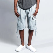 men's multi-pocket cargo shorts, view 9 - MRSLM