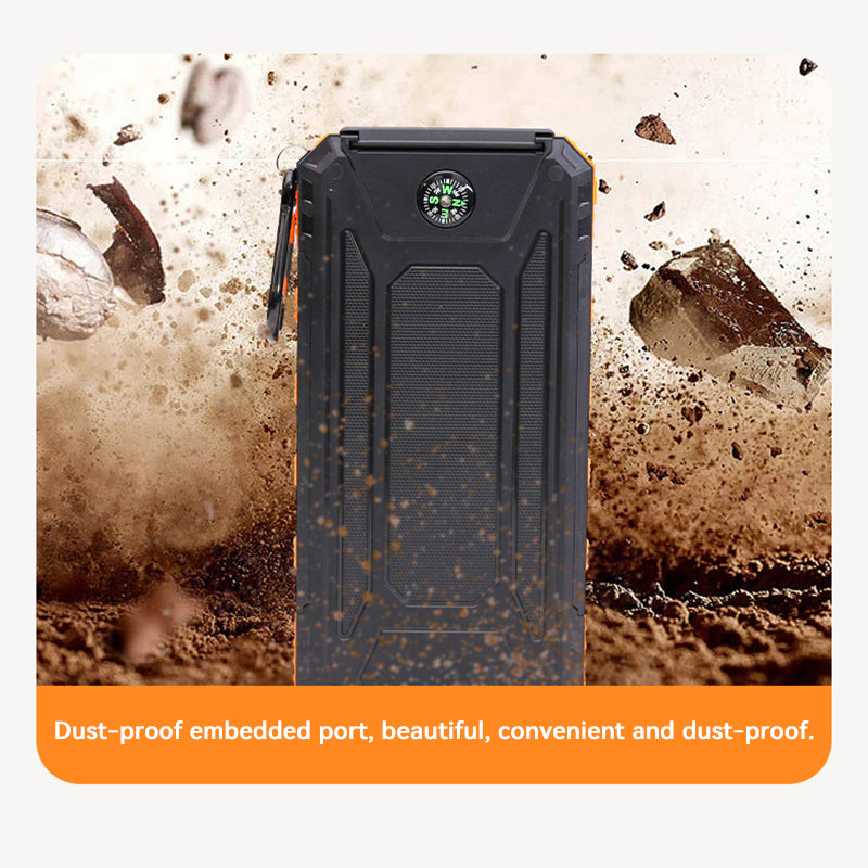 Solar-Powerbank mit extrem hoher Kapazität