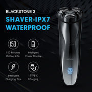 3D electric shaver for men, view 3 - MRSLM