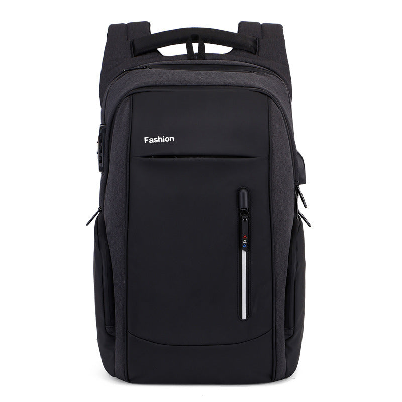 USB charging computer backpack, view 4 - MRSLM
