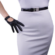 Pure sheepskin touch screen gloves, view 3 - MRSLM