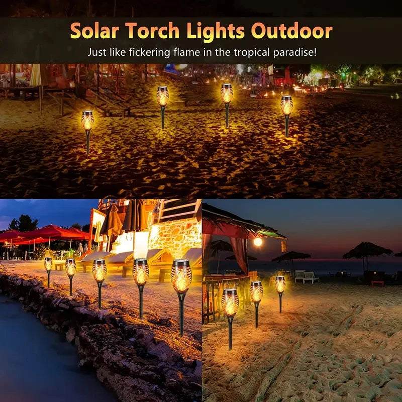 solar flame lights, view 5 - MRSLM