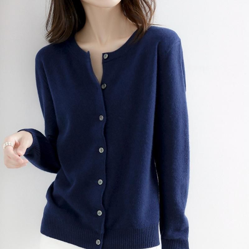 women's knit cardigan, view 19 - MRSLM