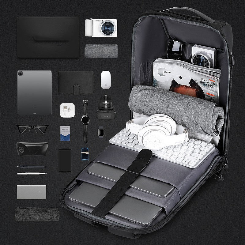 Bolsa de ombro para computador para viagens de negócios masculinas