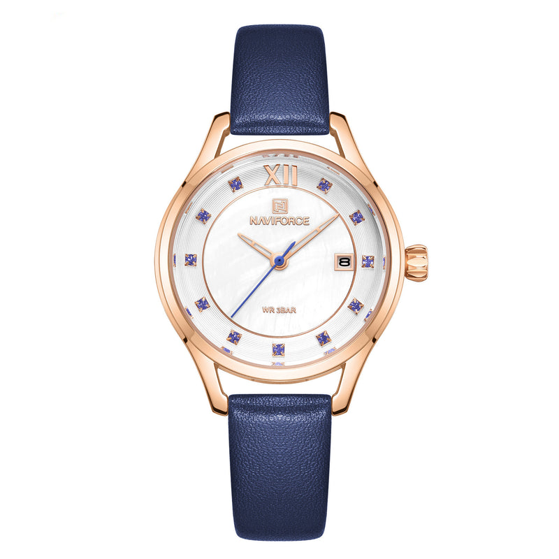Waterproof Quartz PU Strap Watch