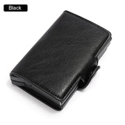 aluminum PU wallet, view 10 - MRSLM