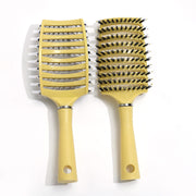 curly hair detangling brush, view 4 - MRSLM