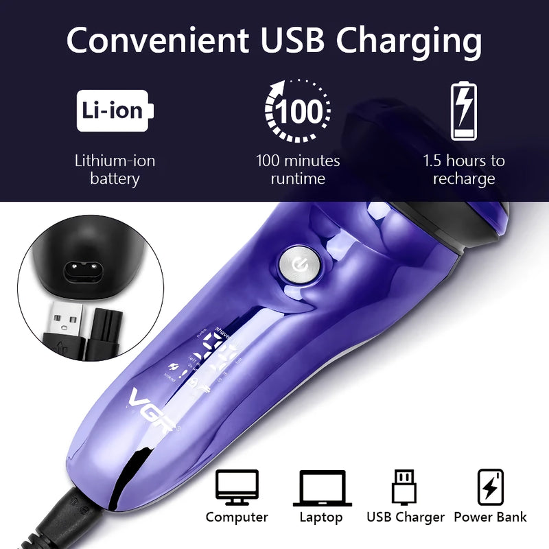 men's electric shaver, view 6 - MRSLM