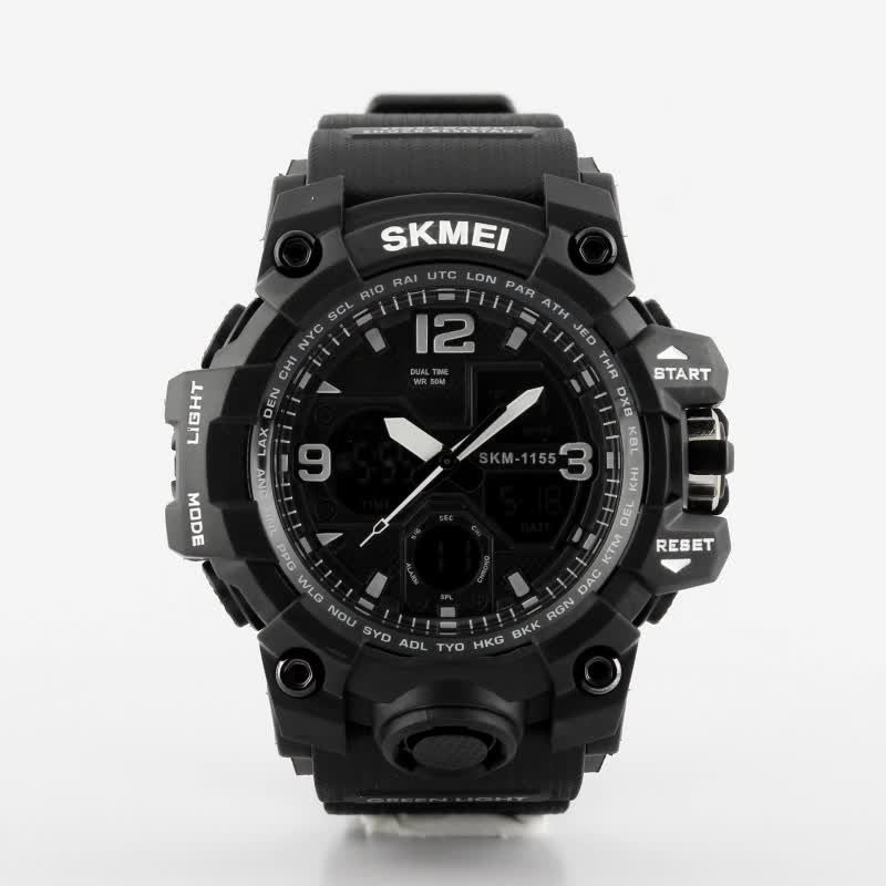 Multifunctional Dual Display Shockproof Outdoor Sports High-end Watch