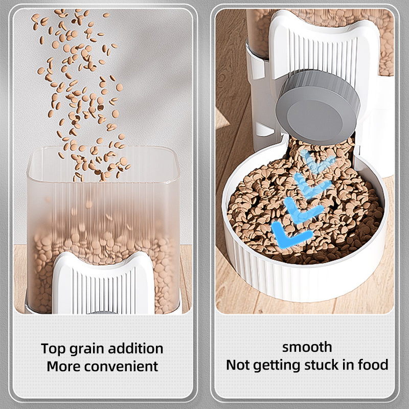 automatic pet feeder and water dispenser, view 12 - MRSLM