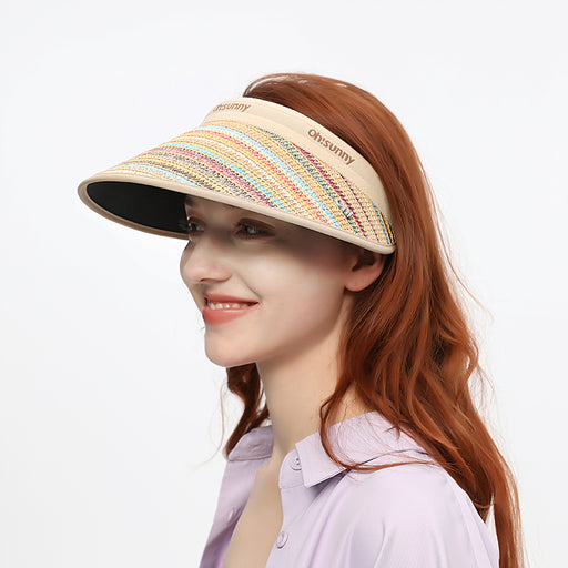 Women's UPF50+ sun visor hat, view 2 - MRSLM