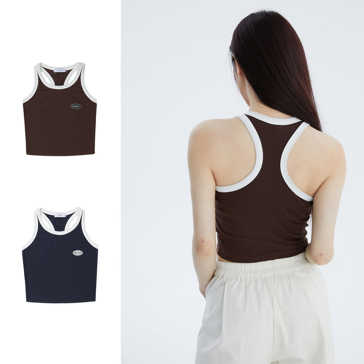 Summer Women's Niche Cropped Street Vest T-shirt