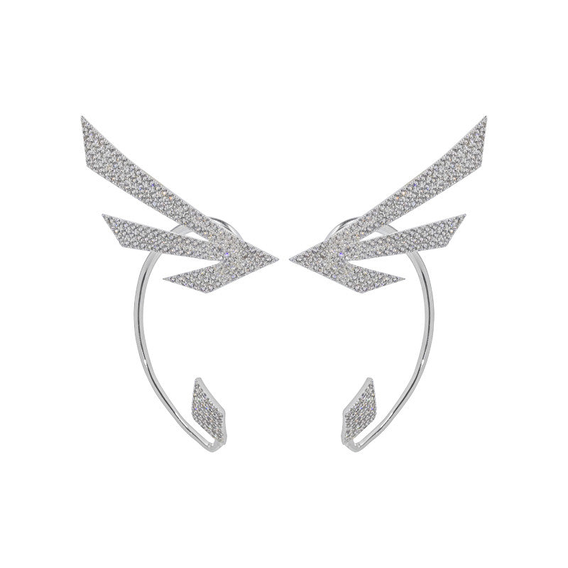 concave ear bone clip, view 3 - MRSLM