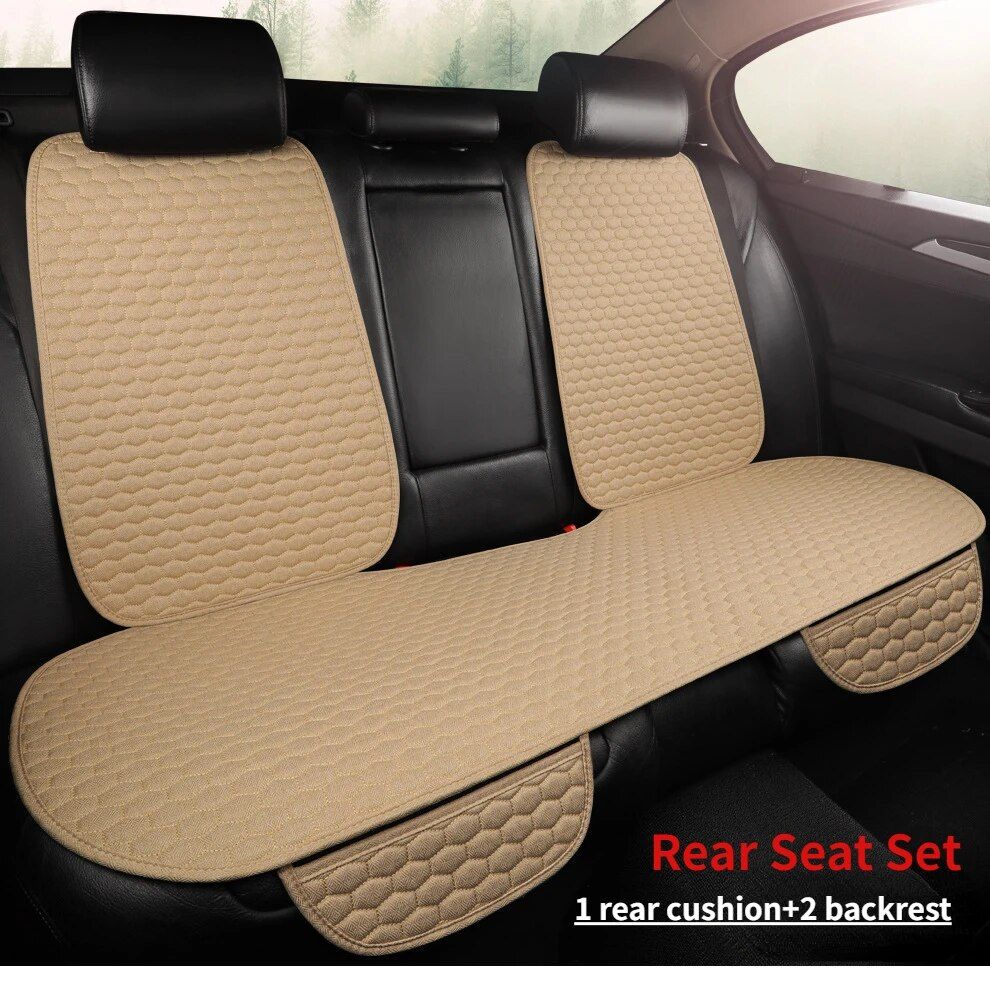 All-Season Universal Linen Car Seat Cover