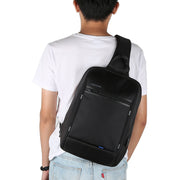 usb charging laptop backpack, view 2 - MRSLM