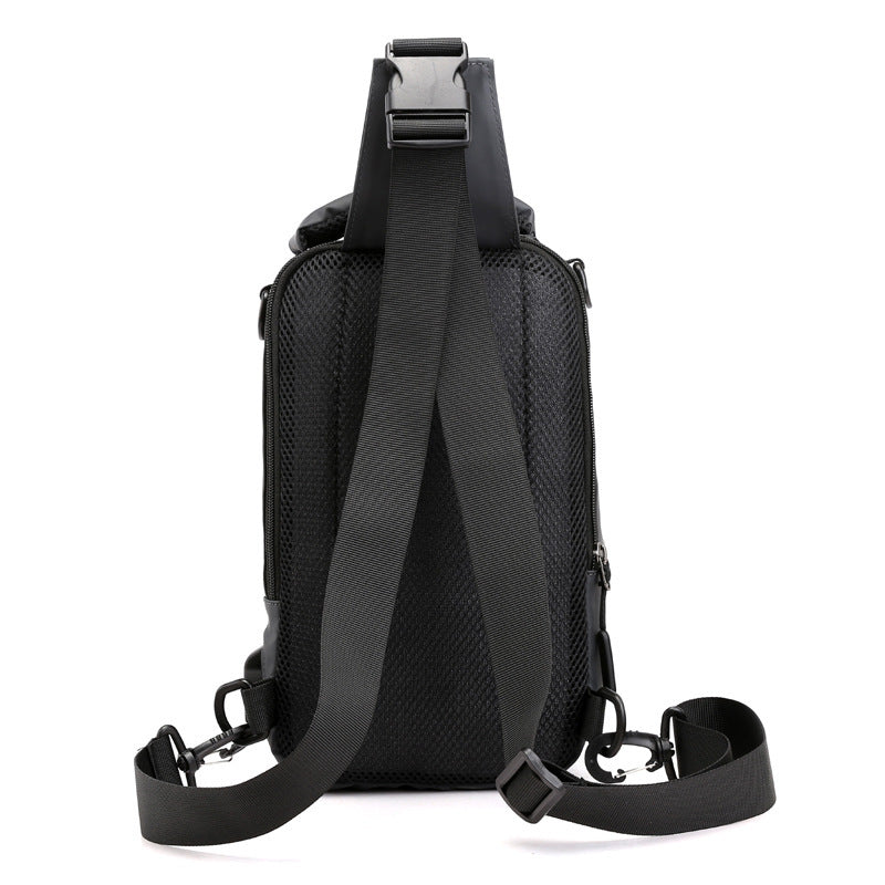 oxford cloth backpack, view 3 - MRSLM