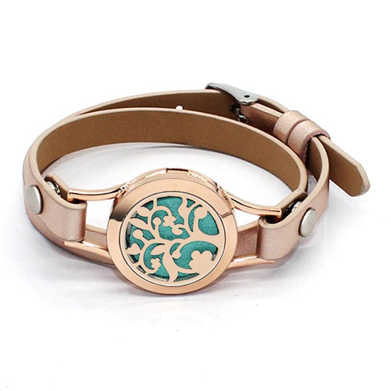 leather diffuser bracelet, view 11 - MRSLM