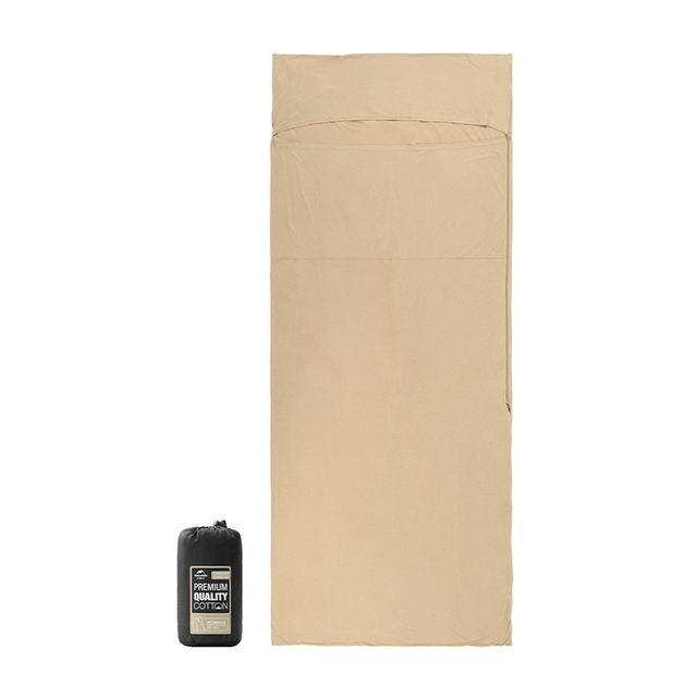 cotton sleeping bag liner, view 5 - MRSLM