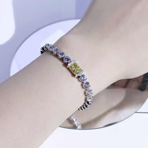 ice flower silver bracelet - MRSLM