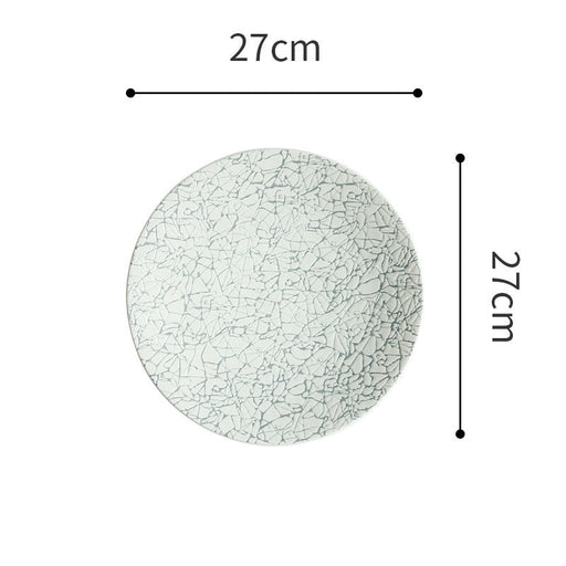 porcelain steak salad pasta plate, view 7 - MRSLM