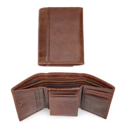 men's ultra-thin leather wallet, view 8 - MRSLM