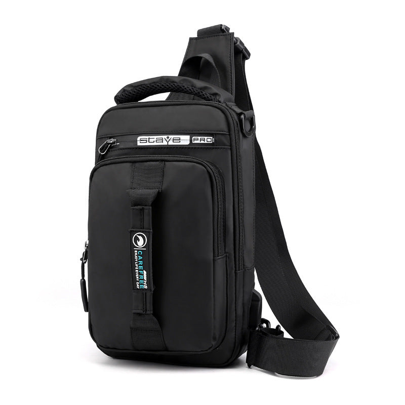 oxford cloth backpack, view 5 - MRSLM