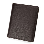 ultra-thin cowhide wallet, view 3 - MRSLM