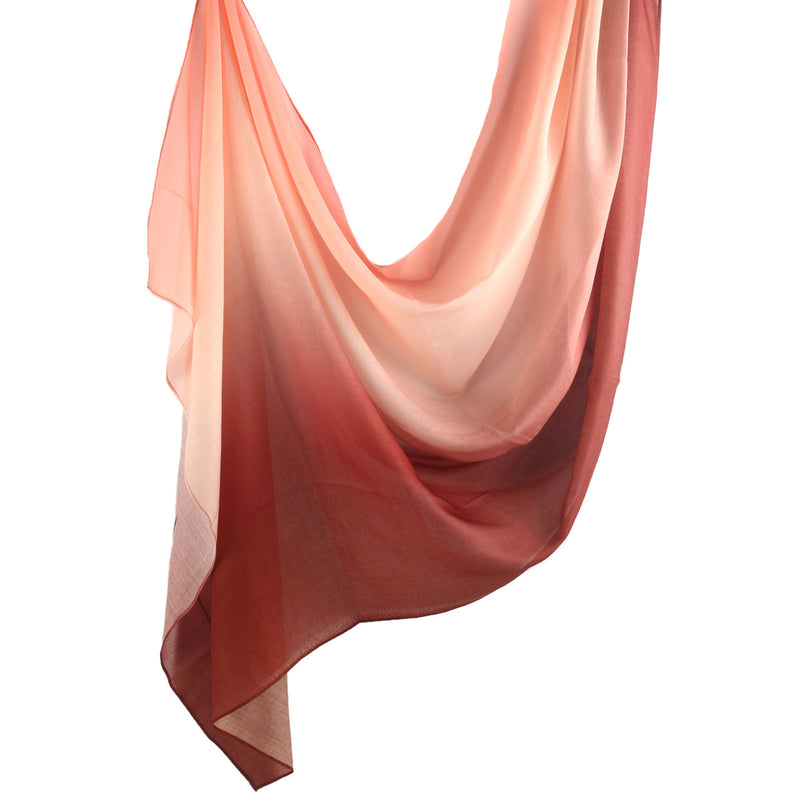 Thin gradient scarf for women, view 9 - MRSLM