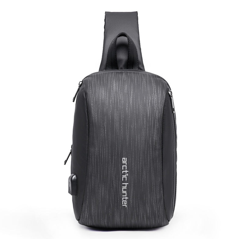 men's chest shoulder messenger bag, view 12 - MRSLM