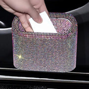 rhinestone car trash bin, view 10 - MRSLM