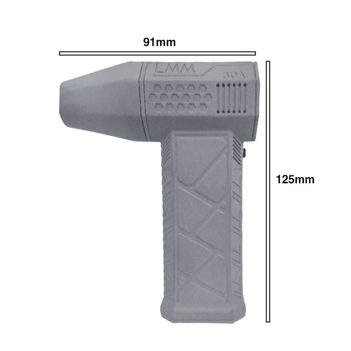 High-Speed Mini Turbo Jet Fan - 110,000 RPM with Built-In Battery